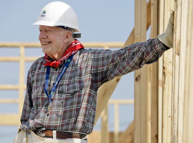 How Jimmy Carter put Habitat for Humanity 'on the map'