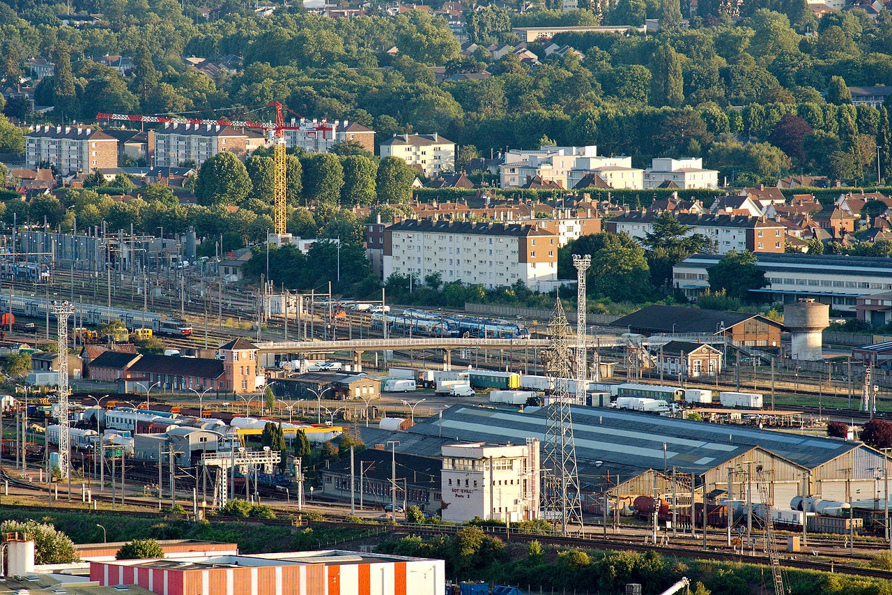 Le technicentre SNCF