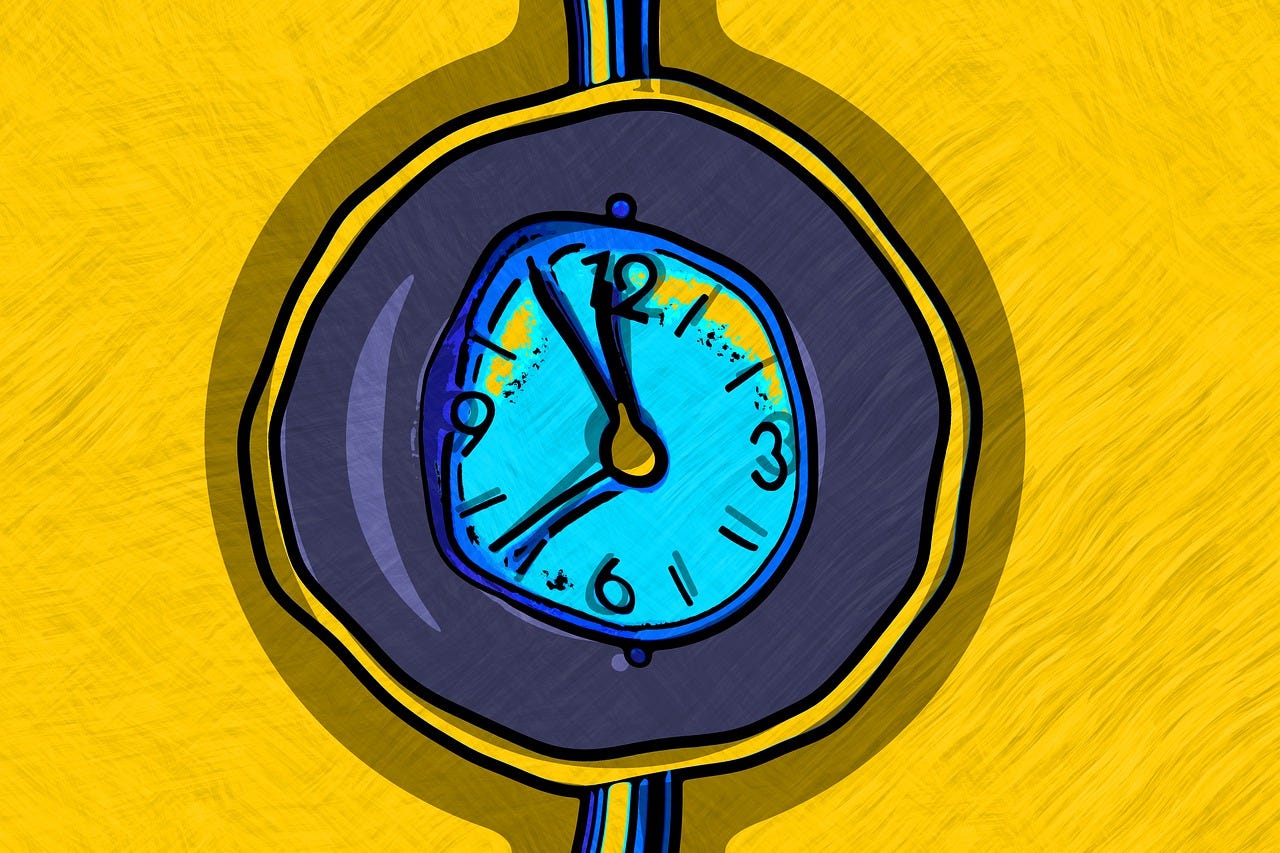 Free clock the eleventh hour time illustration