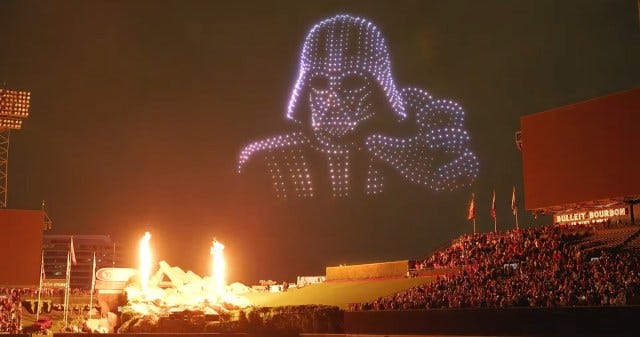 Star Wars Drone Show