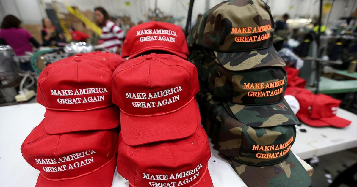 MAGA' hats OK, 'Biden' gear barred at California voting sites - Los Angeles  Times