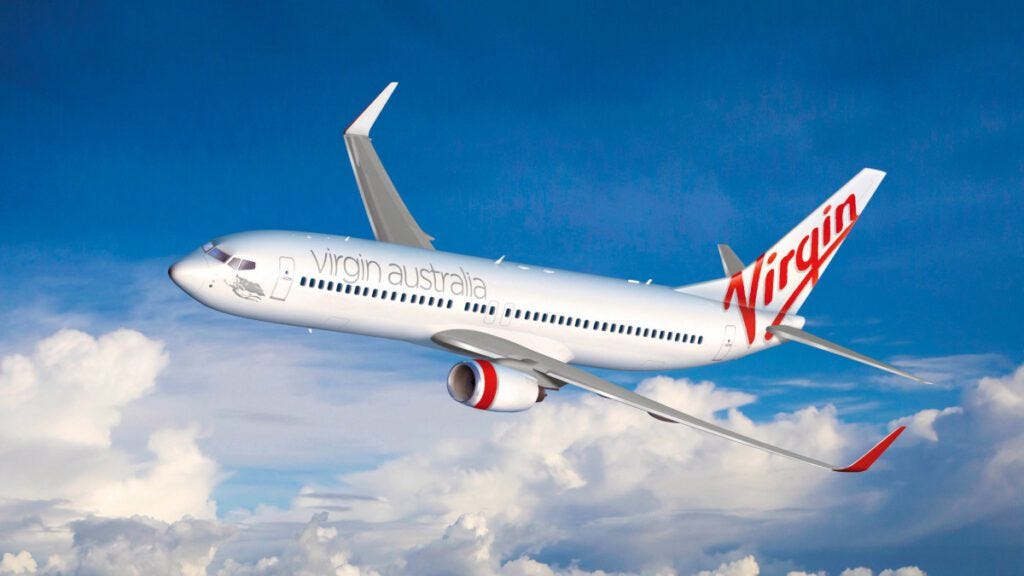 Intelsat Virgin Australia 737 MAX In-Flight Wi-Fi