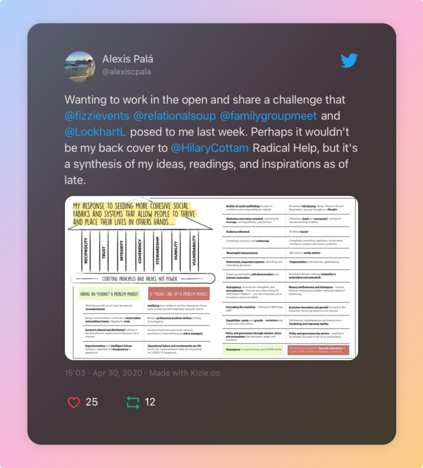 Go follow @alexiscpala for more systems change insights Go follow @alexiscpala for more systems change insights