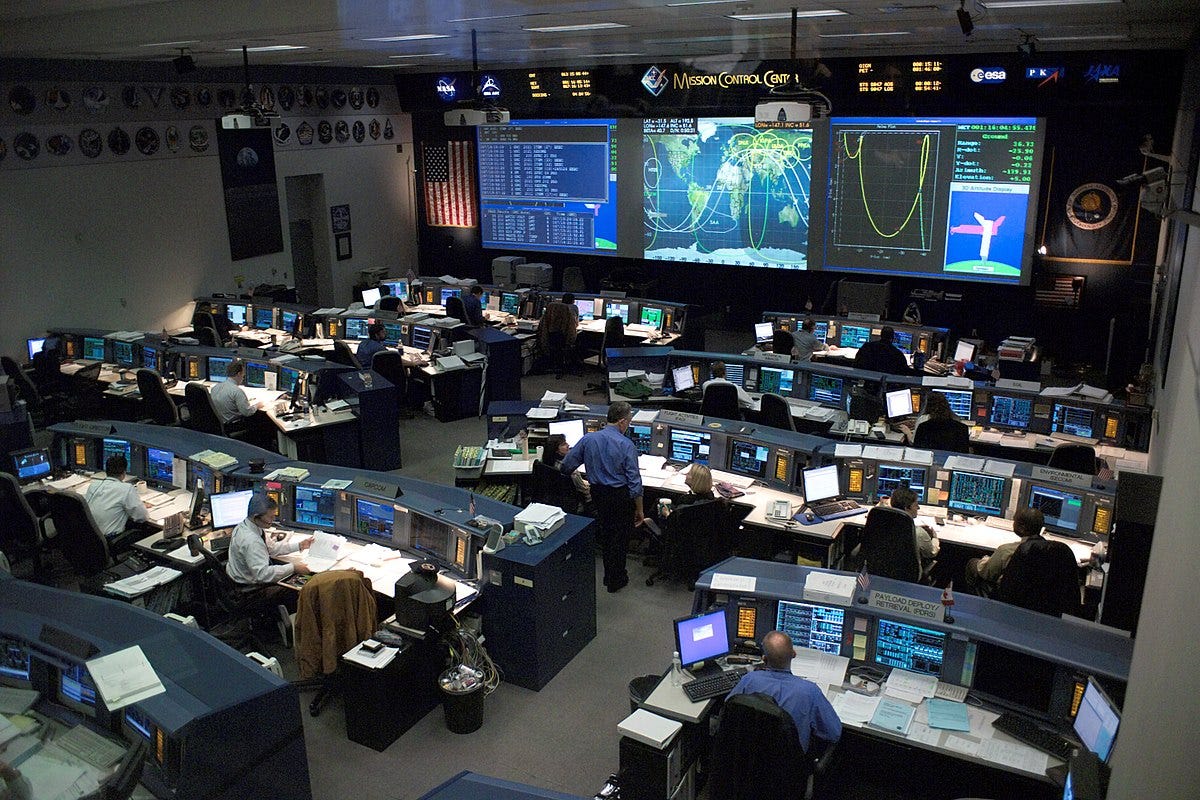 Christopher C. Kraft Jr. Mission Control Center - Wikipedia