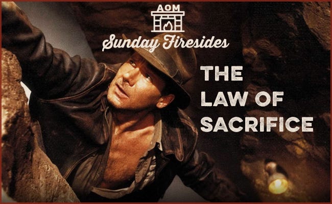 The Law of Sacrifice poster.