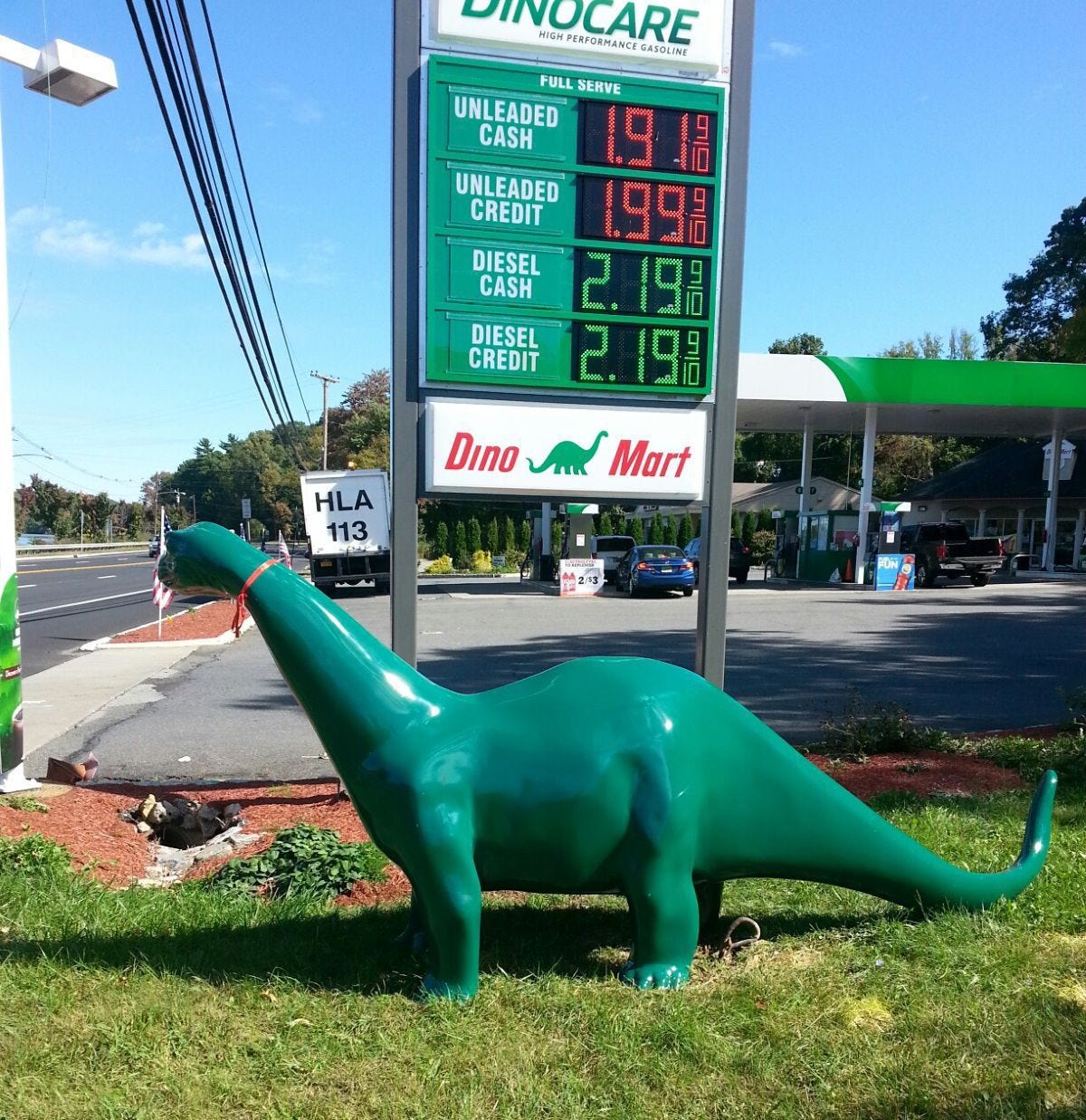 DINO, the Dinosaur Is Back in Budd Lake and So Is Sinclair Gas | Sinclair  Oil Corporation