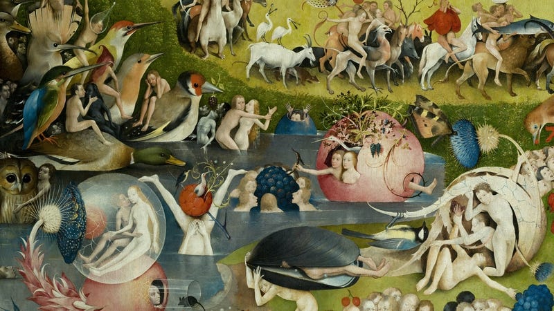 The Garden of Earthly Delights (detail)