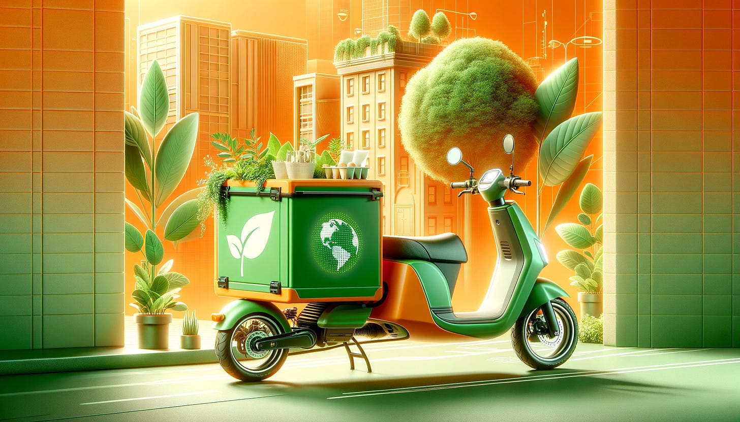 Swiggy's Eco-Friendly Delivery