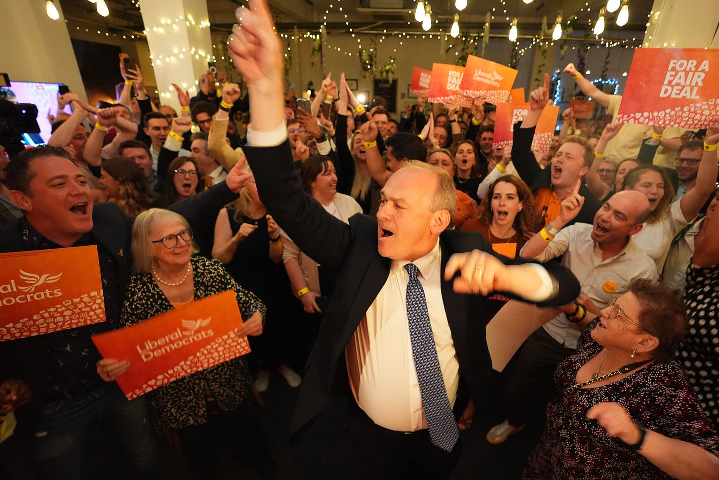 For Ed Davey and the Lib Dems, the good times have never seemed so good |  The Independent