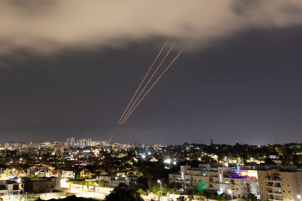 Iran fires drones and ballistic missiles at Israel in massive retaliatory  attack | PBS NewsHour