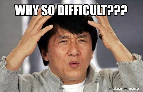 User friction meme. 
