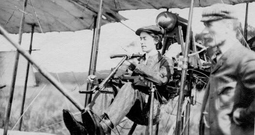 The “Flying Feminist” Who Was the First Woman to Design, Build, and Fly Her Own Plane