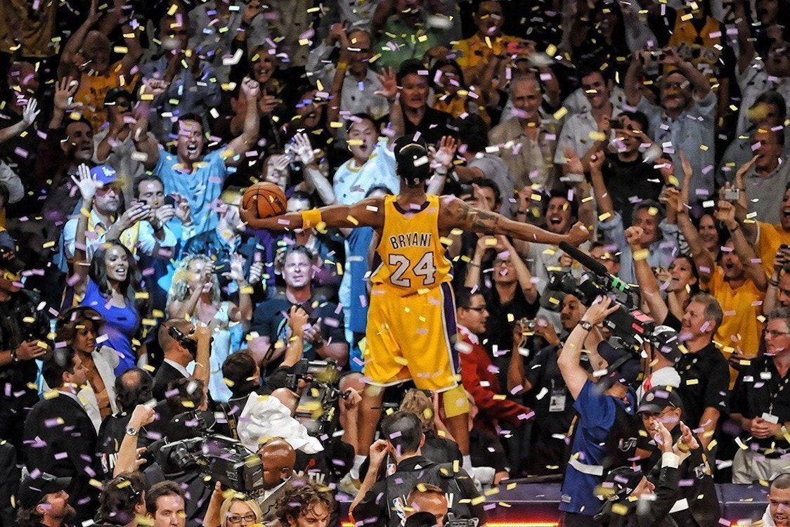 Kobe Bryant Championship Celebration Poster 24 X 36 | eBay