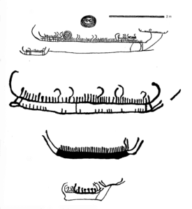 Hjortspring Boat petroglyphs