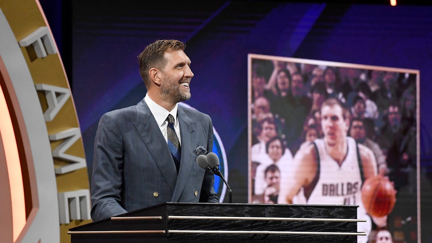 Mavericks legend Dirk Nowitzki breaks down lessons learned in Hall of Fame  speech