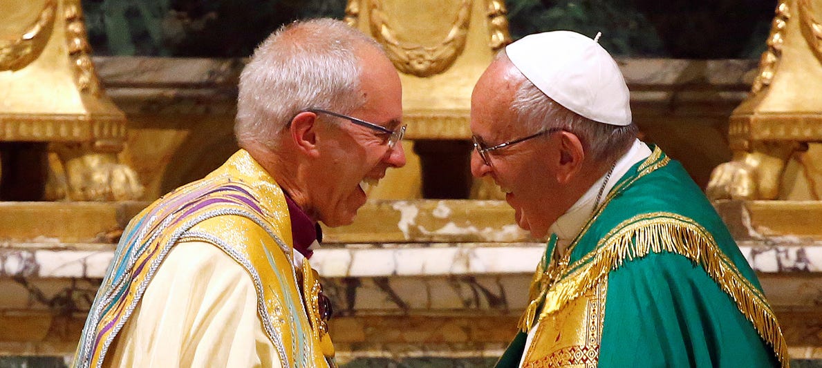 Common Declaration by Pope Francis and Archbishop of Canterbury Justin Welby  – Episcopal News Service