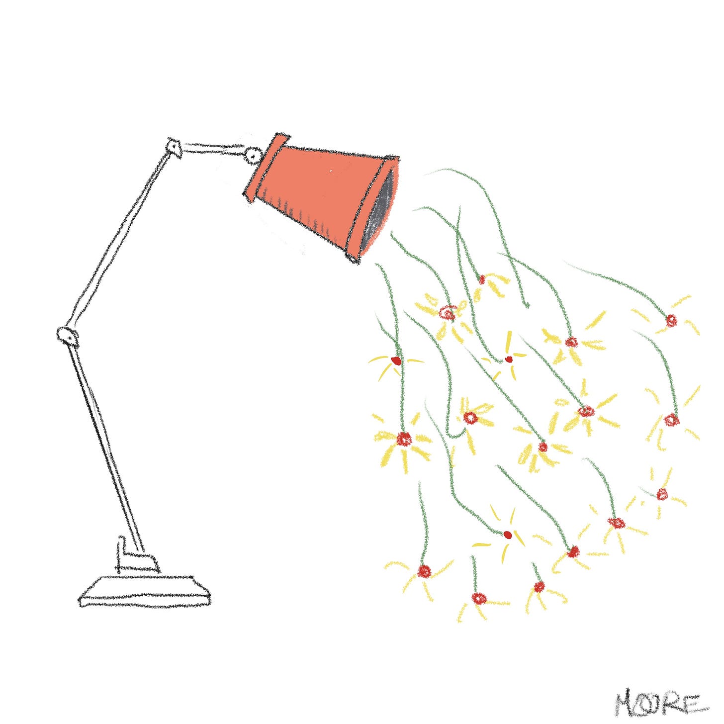 Flowerpot lamp