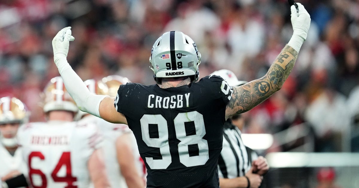 WATCH: Maxx Crosby has NSFW callout of Joey Bosa - On3