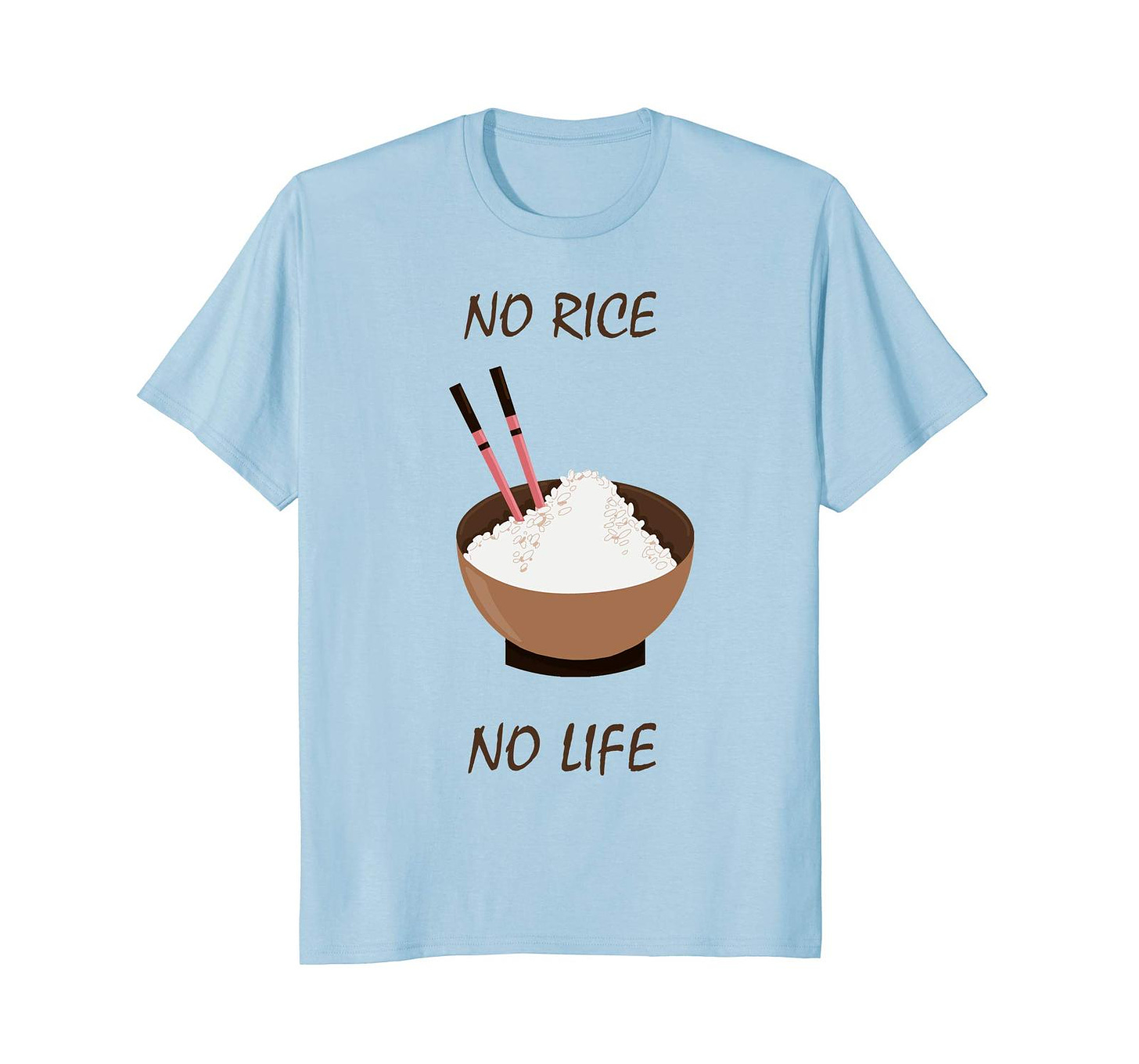 Dad Shirts - Funny Asian No Rice No Life Chinese Joke T-shirt Men - T ...