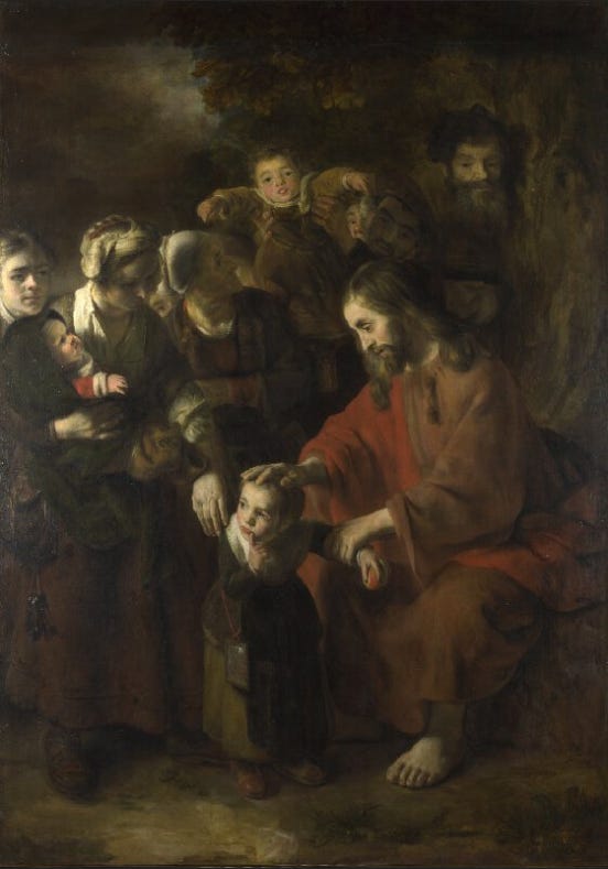 Christ Blessing the Children, by Nicolaes Maes