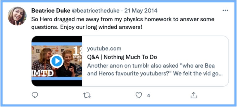 Bea Tweets: So Hero dragged me away from my physics homework to answer some questions. Enjoy our long winded answers! [link to 'Q&A']
