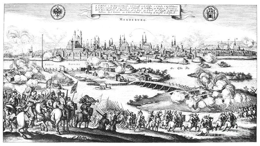 Siege Of Magdeburg, 1631 Photograph by Granger