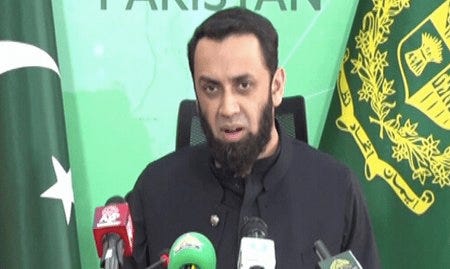 Atta Tarar, ministre de l'information du Pakistan
