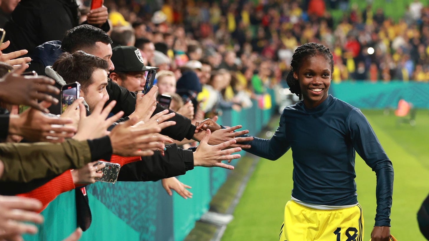 Linda Caicedo: Colombian superstar lights up Women's World Cup three years  on from battle with ovarian cancer | Football News | Sky Sports