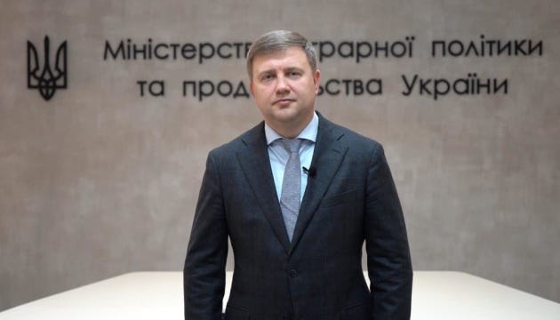 Ukraine needs to open agro-processing facilities - agrarian policy minister 