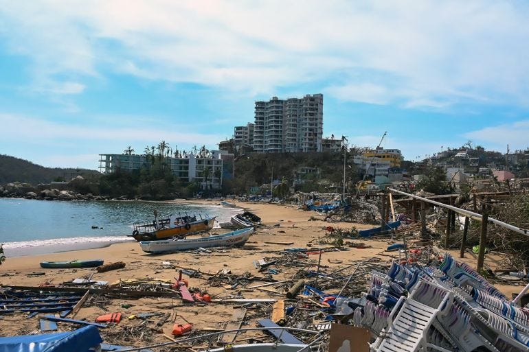 At least 27 dead after Hurricane Otis hits Mexico's Acapulco | Weather News  | Al Jazeera