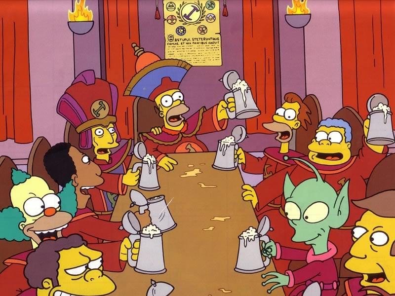 The Simpsons" Homer the Great (TV Episode 1995) - IMDb