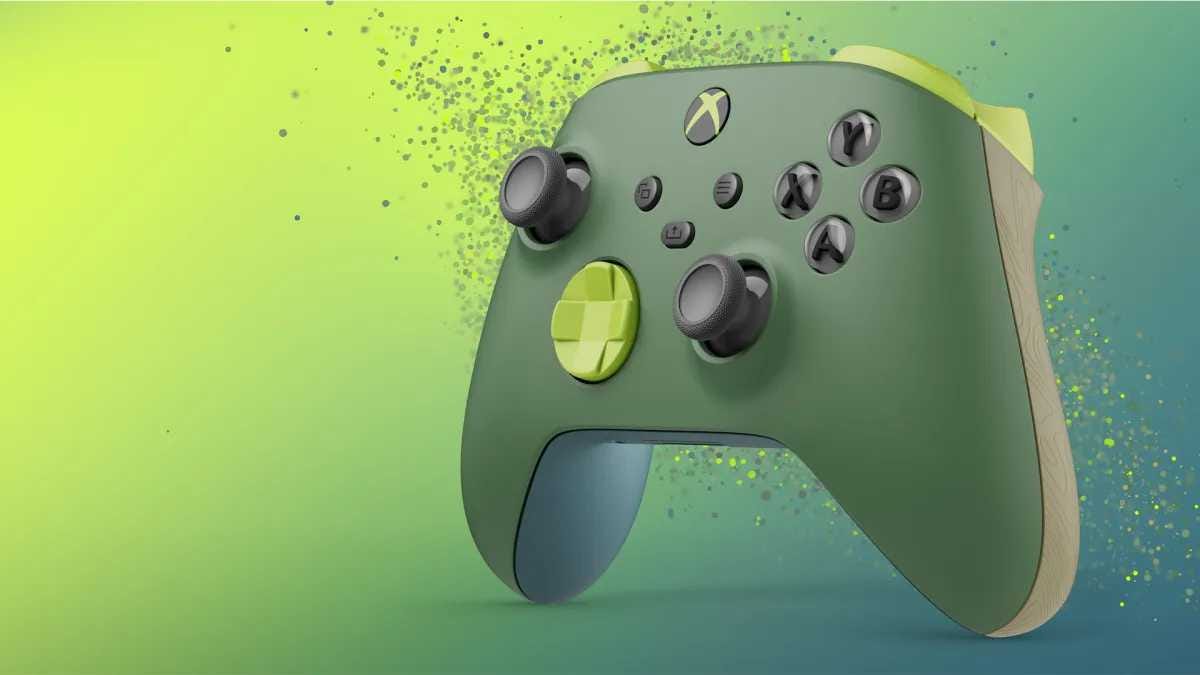 Front of the Xbox Series X Remix Special Edition Controller
