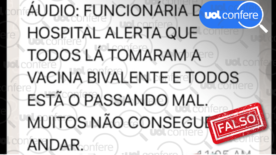 Covid: É falso que vacinação bivalente quer 'controle populacional'