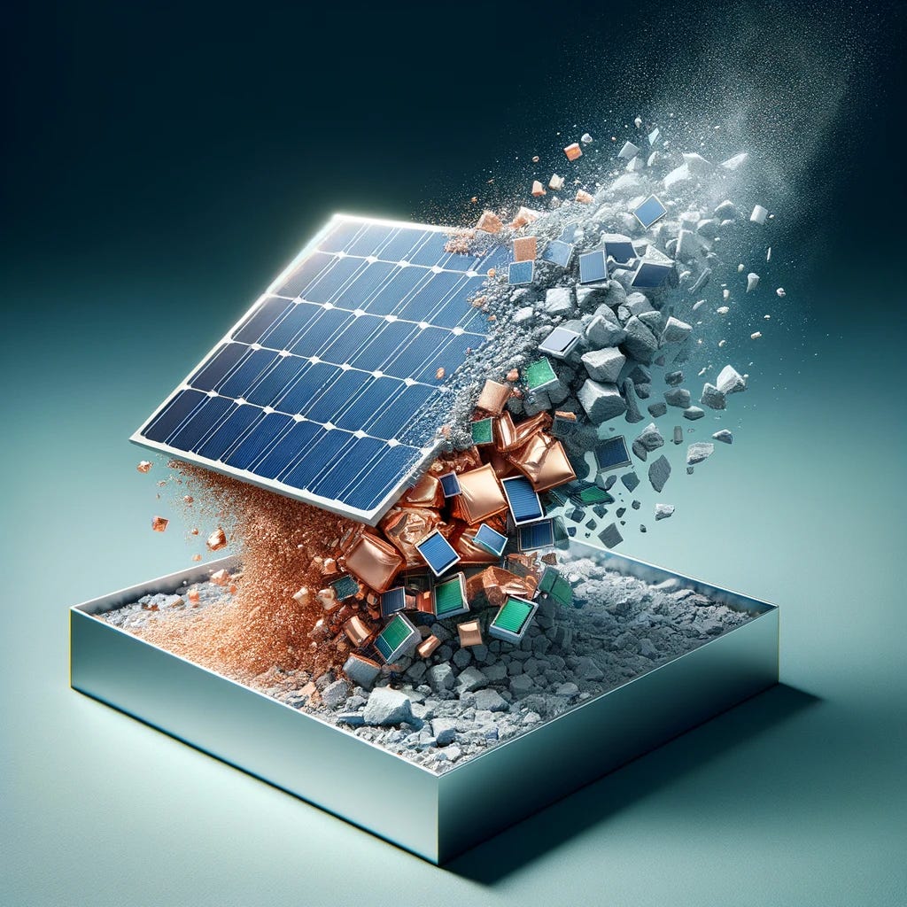 Thin Film Solar Cell Recycling Methods