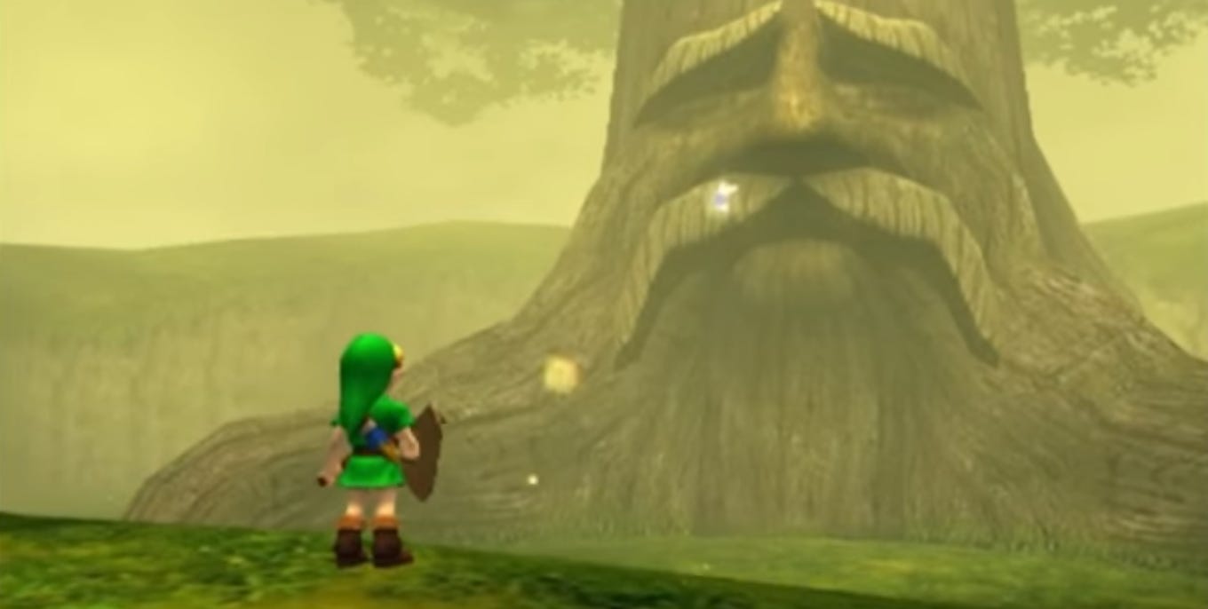 Bombers' Notebook: The Great Deku Tree (Ocarina of Time) - Zelda Universe