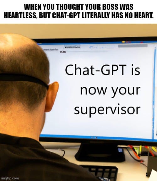 Chat-GPT generated memes about itself in the future : r/ChatGPT