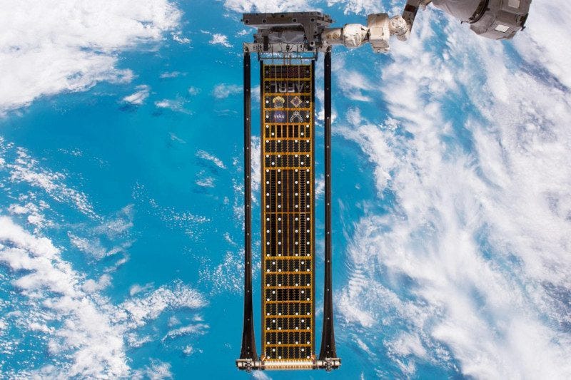 Redwire Roll-Out Solar Arrays Deployed