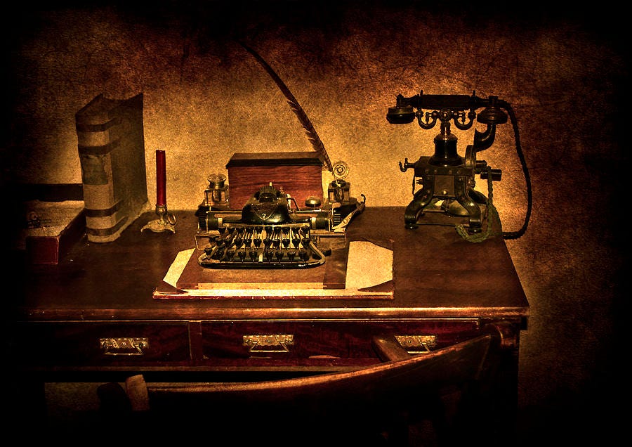 Writers Desk Photograph by Svetlana Sewell - Pixels