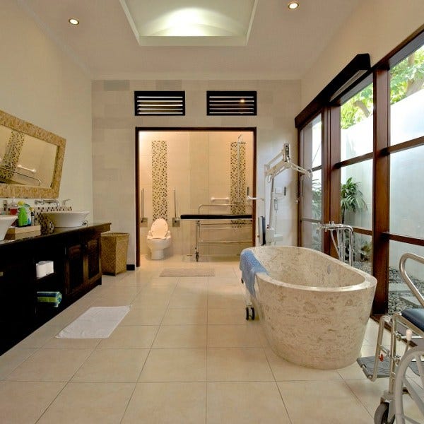 Indonesia accessible accommodation: beautiful Bali