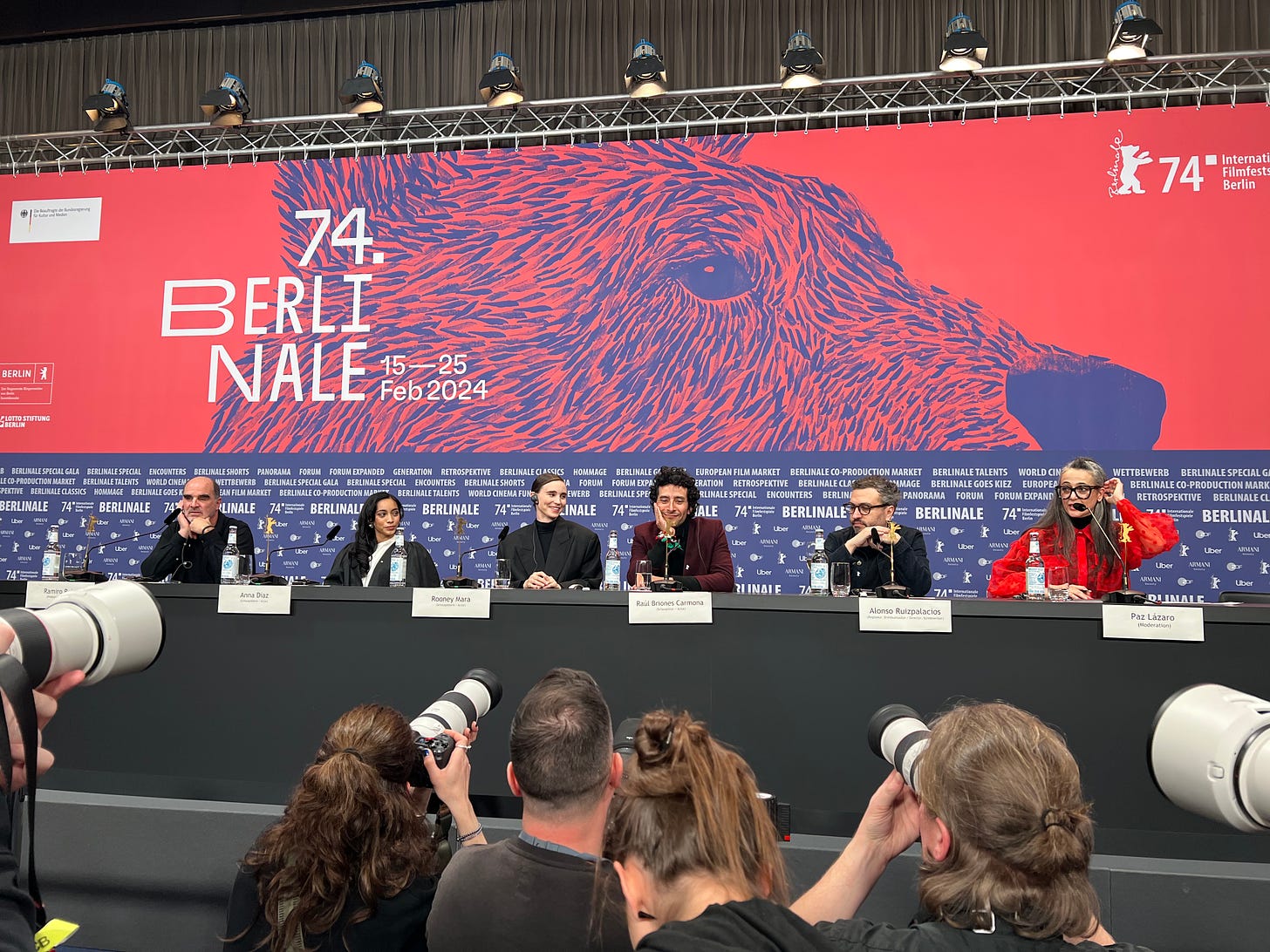 La Cocina press conference, starring Rooney Mara