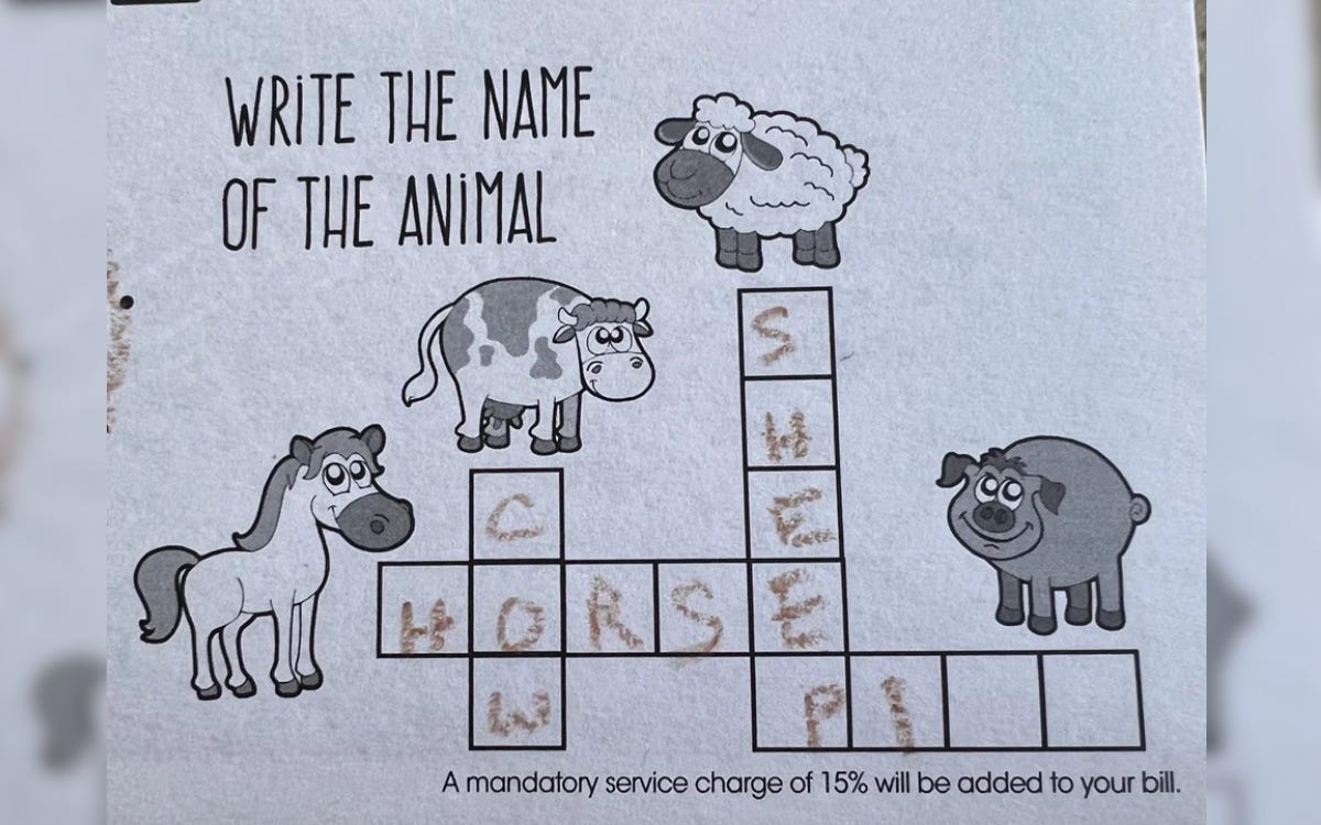 The baffling kids crossword puzzle.