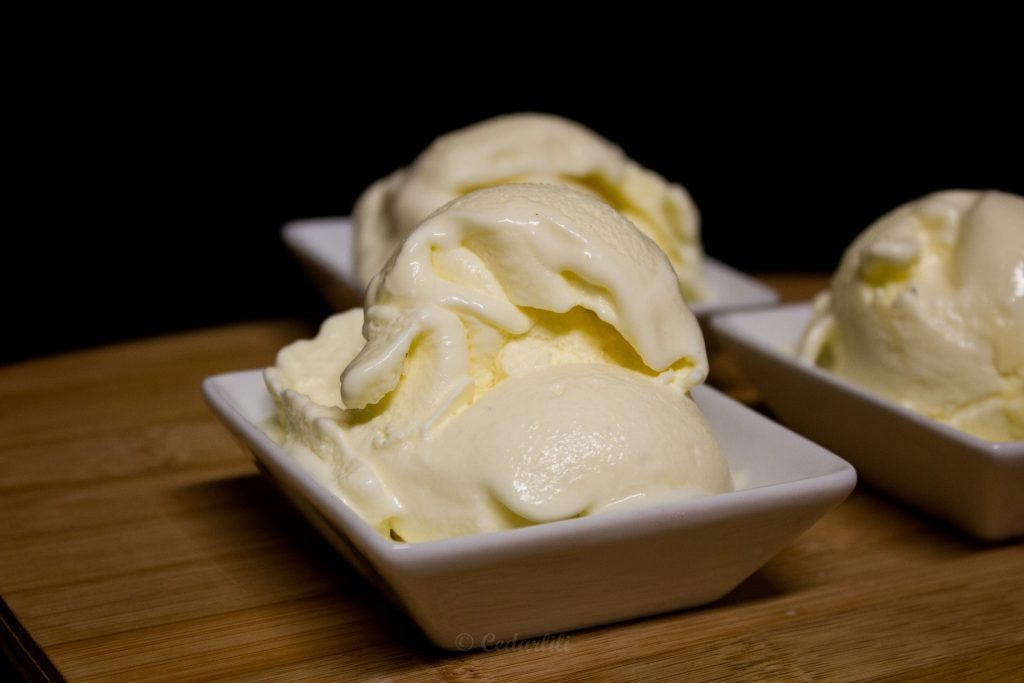 Plain Jane Vanilla Ice Cream 