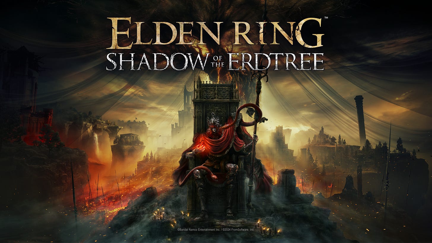 Elden Ring Shadow of the Erdtree HD Wallpaper featuring Messmer the Impaler