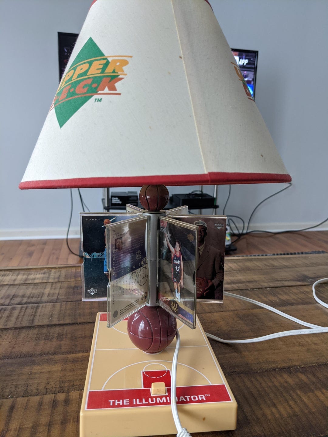 Upper Deck basketball cards lamp! Anybody remember these? :  r/basketballcards