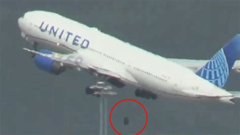 Tire falls off United Airlines Boeing plane after takeoff from San ...