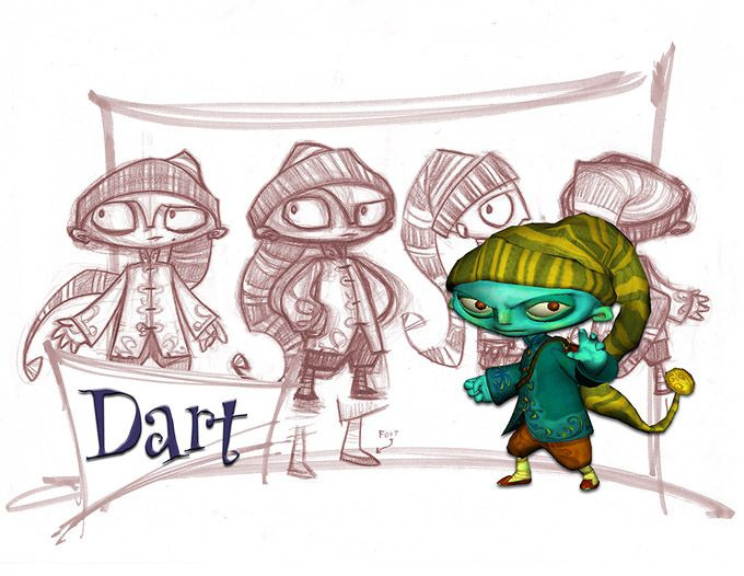 Concept art for Dart