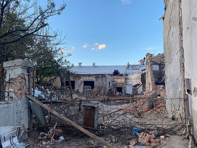 File:Chernihiv Shchors movie theater building destroyed 01.jpg
