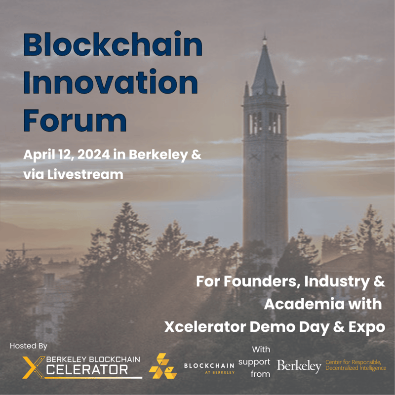 Cover Image for Blockchain Innovation Forum in Berkeley