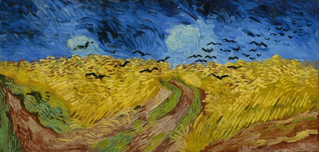 A typical Van Gogh painting in a style that many artists still study today.
