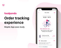 foodpanda - Order tracking experience on Behance